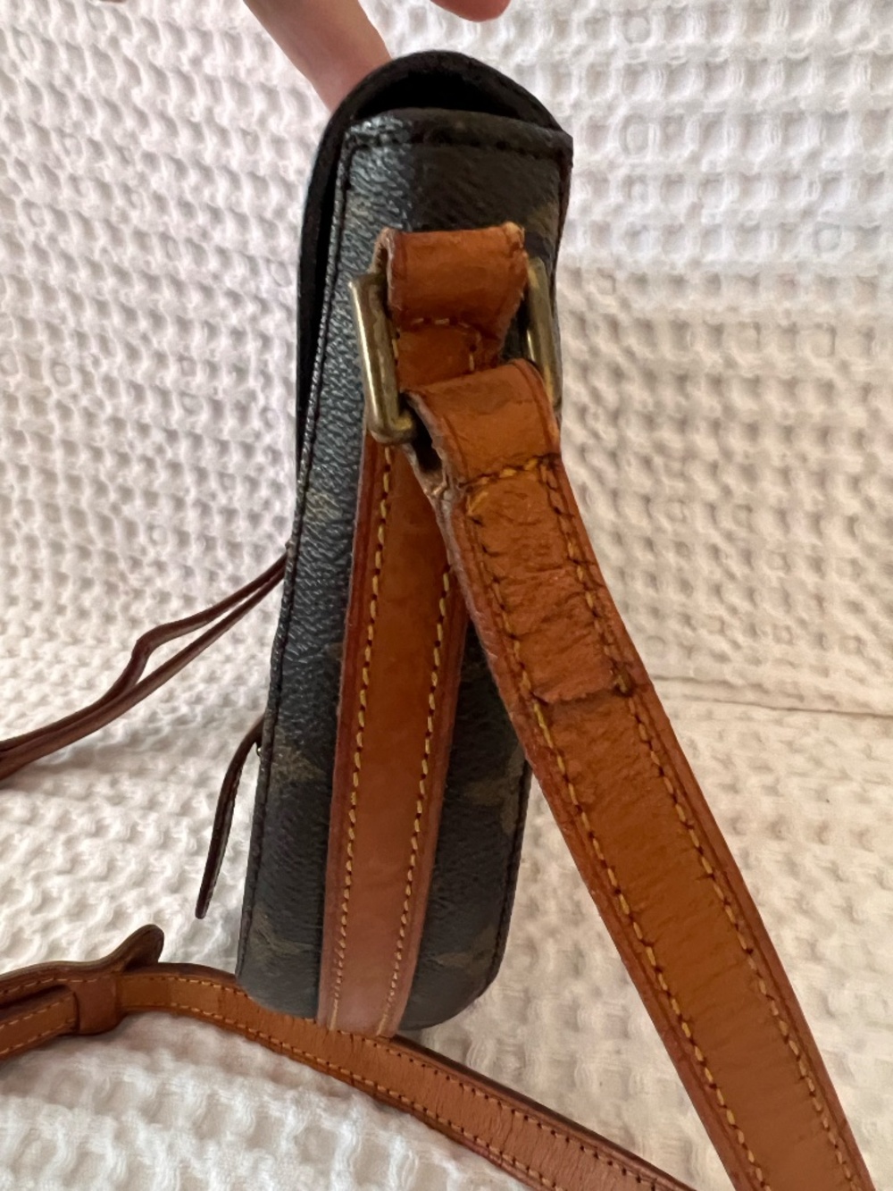 LOUIS VUITTON CHANTILLY MM SHOULDER BAG MONOGRAM M51233 871VI YQ01519 - Picture 4 of 14